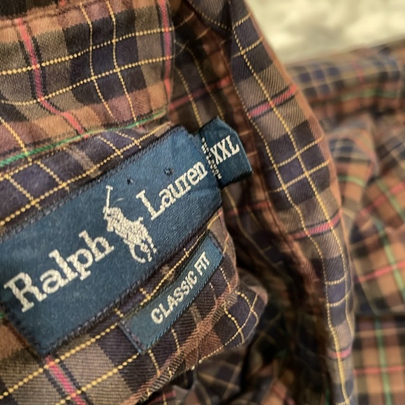 Ralph Lauren Classic Fit Plaid Button Down - Picture 11 of 12